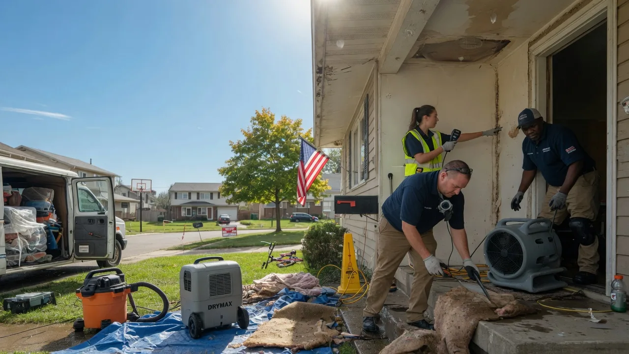 Water Damage Restoration in Columbia, SD near me
